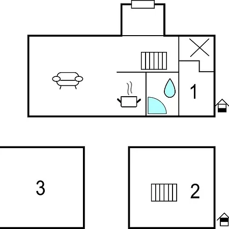 Дом отдыха In W/ 2 Bedrooms *
